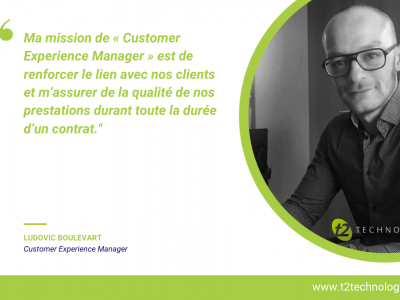 Passionné par la relation client, Ludovic BOULEVART renforce les liens entre les cabinets de radiologie et T2Technology